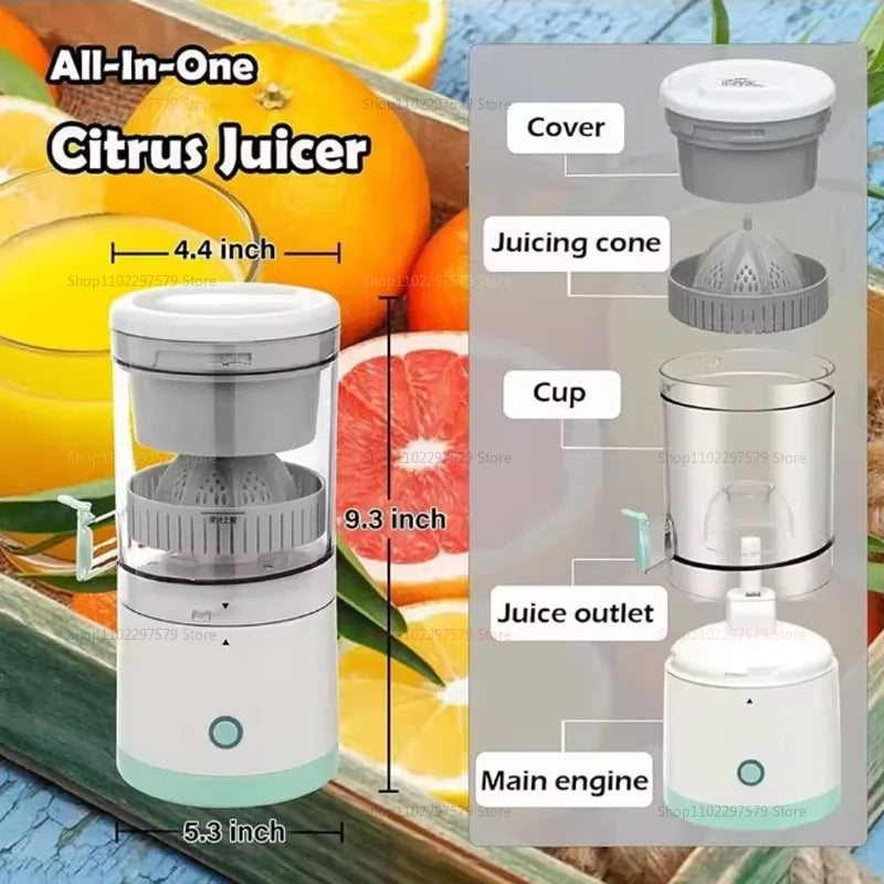 PressPure™ 7.4V Portable Citrus Juicer
