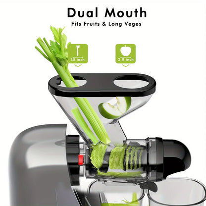 PressPure™ Cold Press Juicer – Dual Feed Compact Extractor